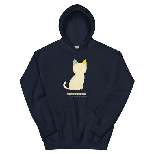 Yellow-Eared Kitten Hoodie