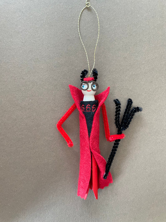 jeremy messersmith Devil Ornament