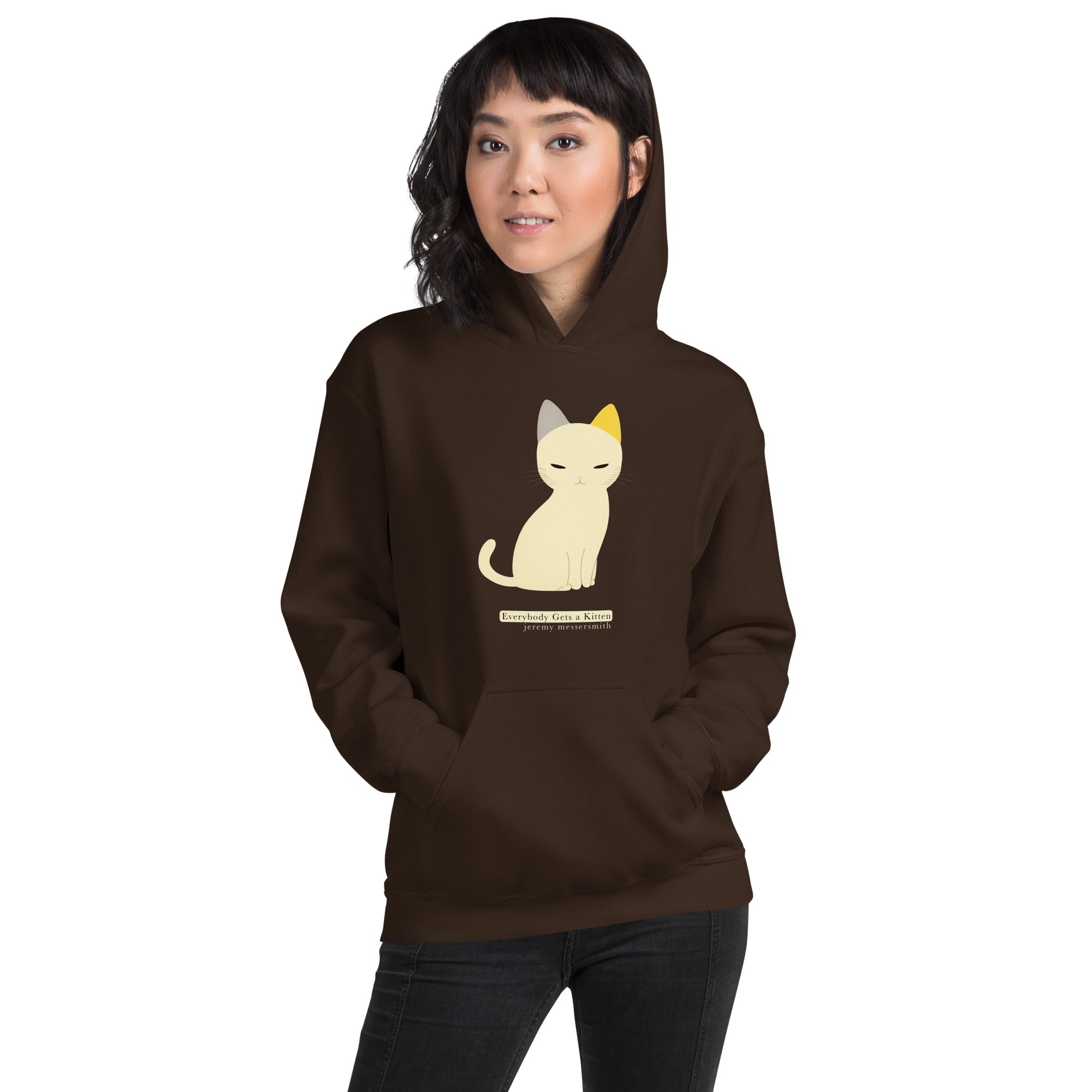 Kitten hoodie clearance